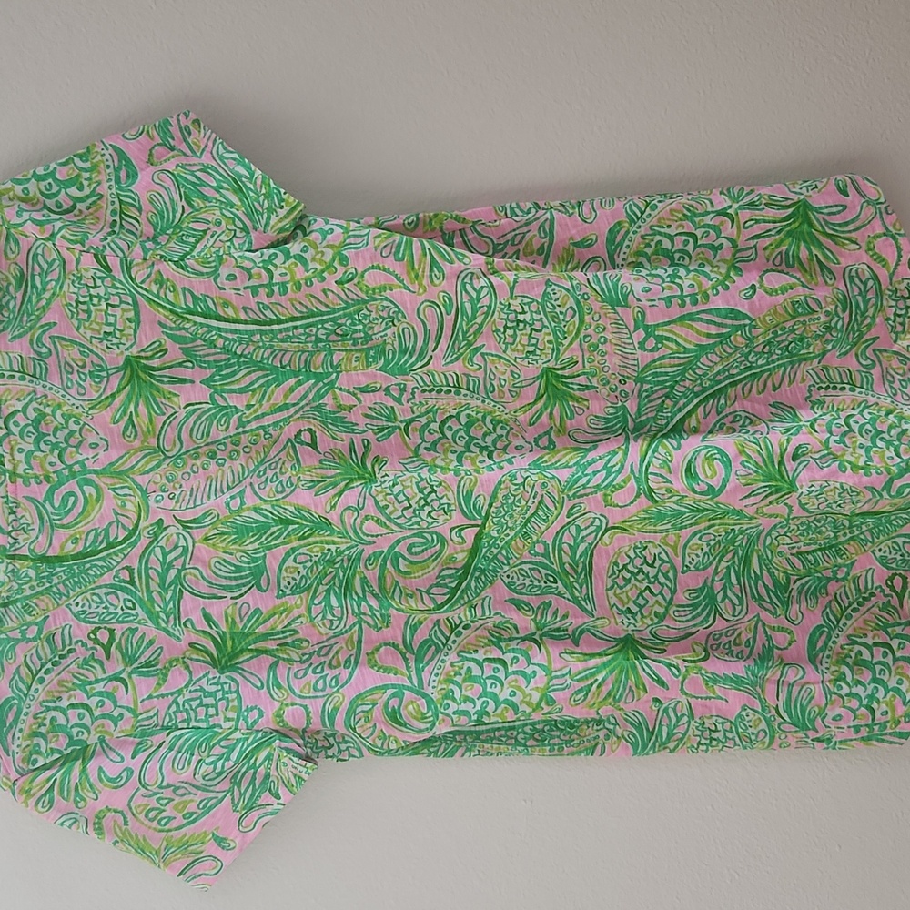 Lilly Pulitzer Etta V-Neck Top - Picture 5 of 5